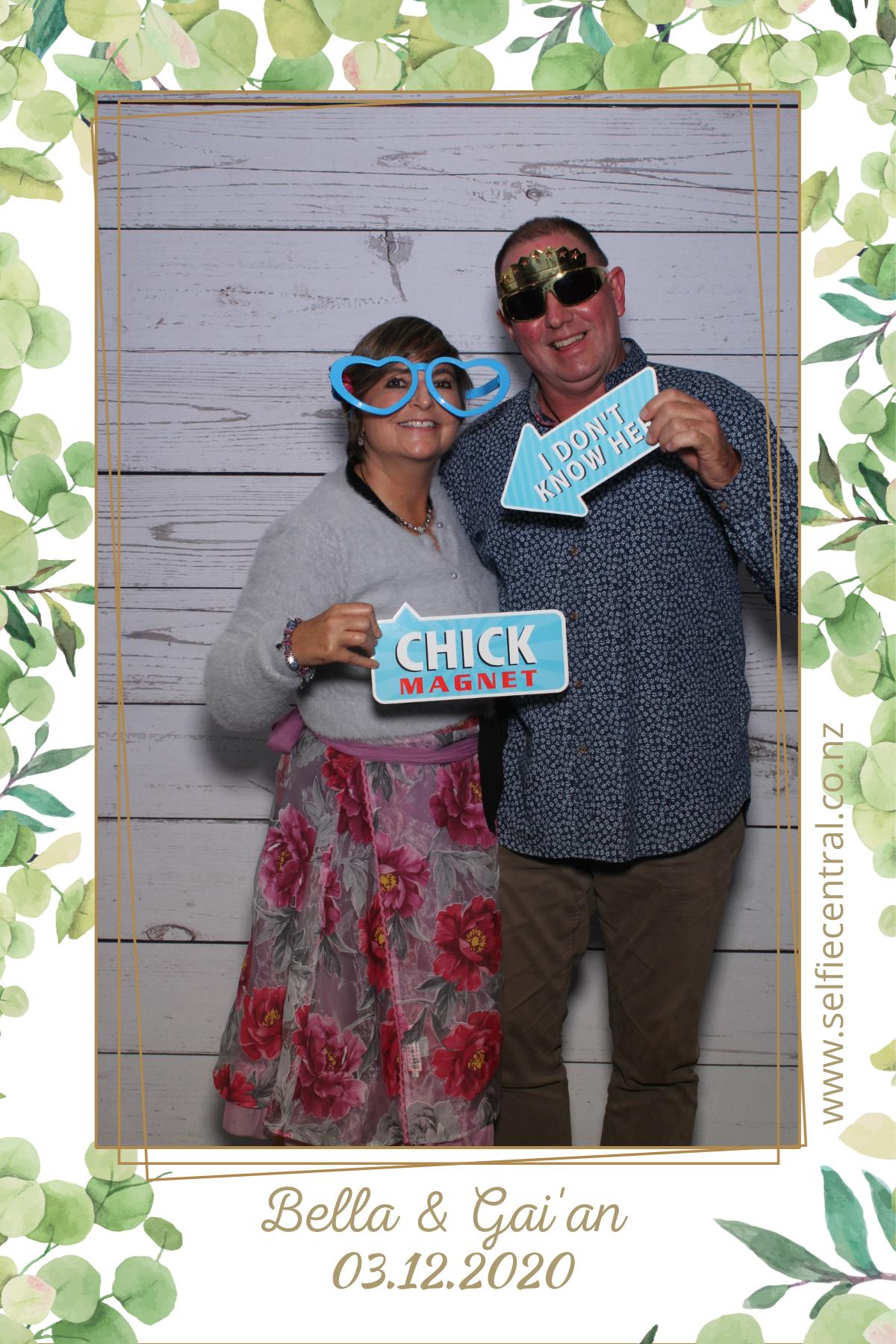 Bella & Gai'an's wedding | View more photos from the event at gallery.photobooth.co.nz/u/SelfieCentral/Bella-Gaians-wedding